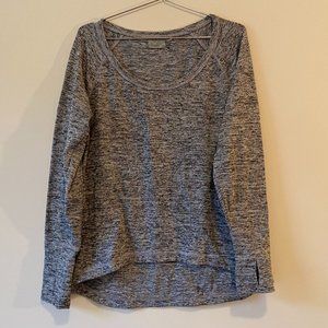 Athleta Heathered Long Sleeve Top
